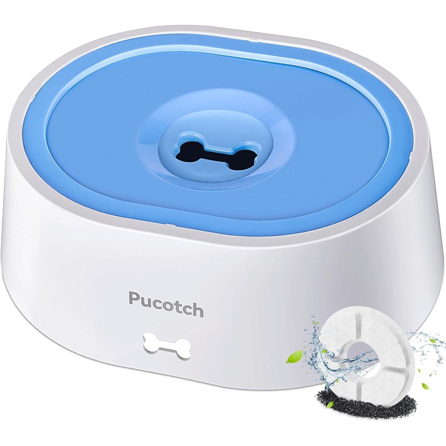 2L 70oz Smart Spill-Proof Dog Bowl — Fresh, Clean Water Every Sip